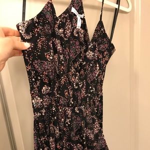 BCBGeneration Paisley Faux- Wrap Dress